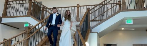 A two newlywed couple